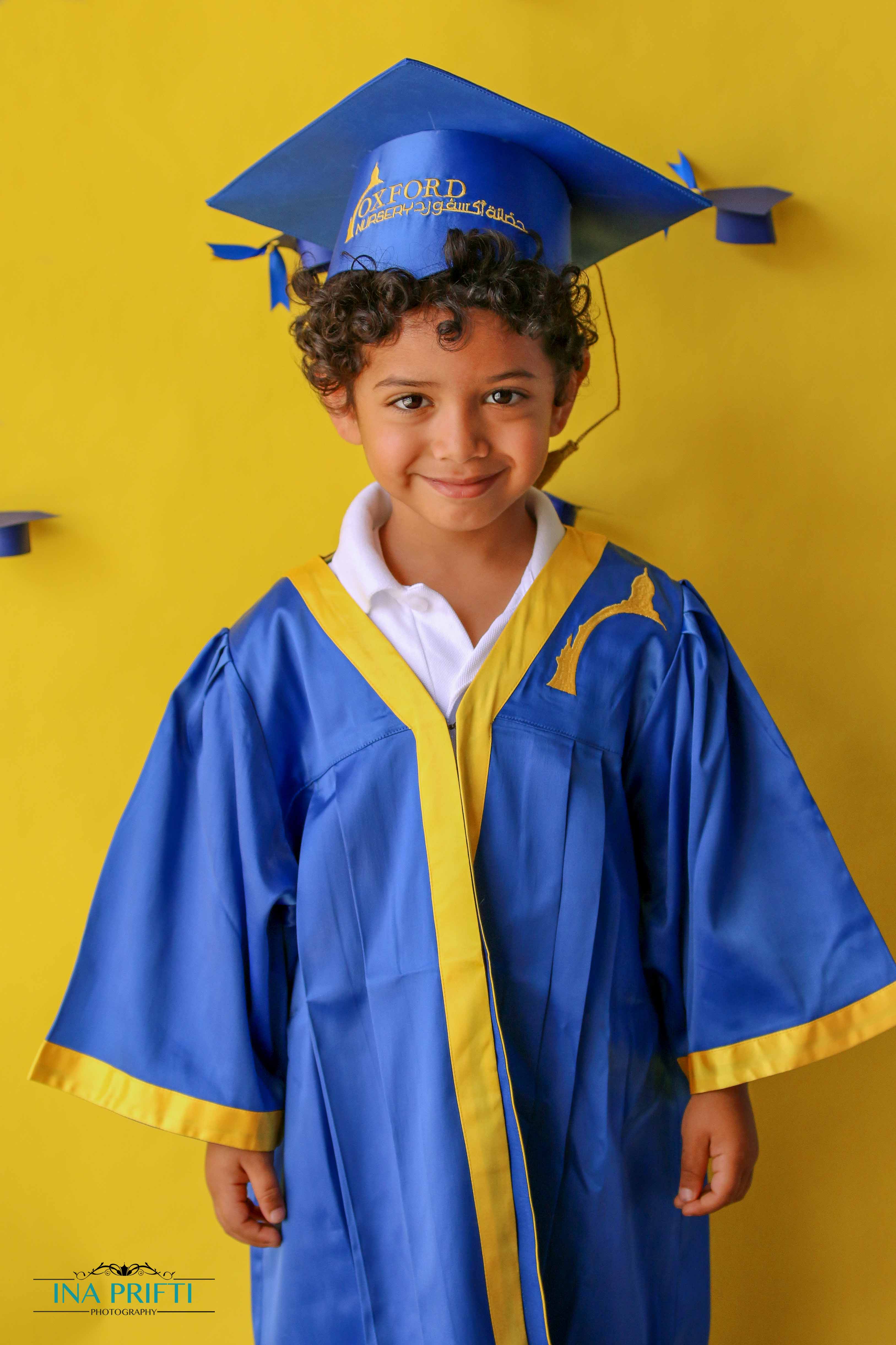 Nursery portrait graduation